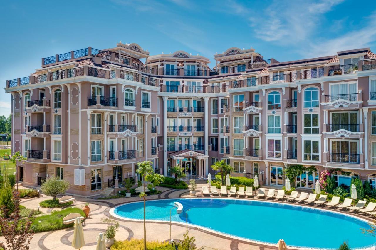 Izida Palace Apartments Napospart Kültér fotó